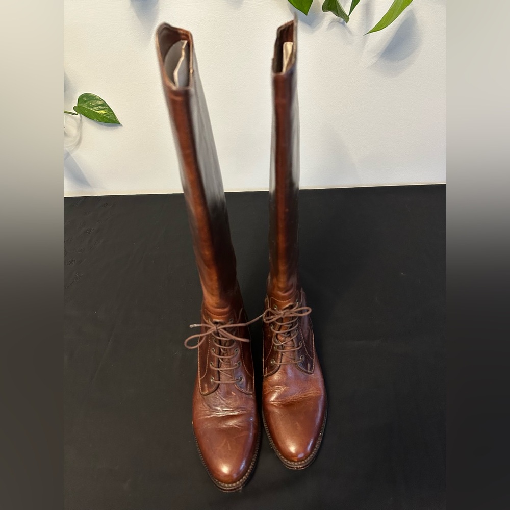 Cole Haan Leather Riding Boots